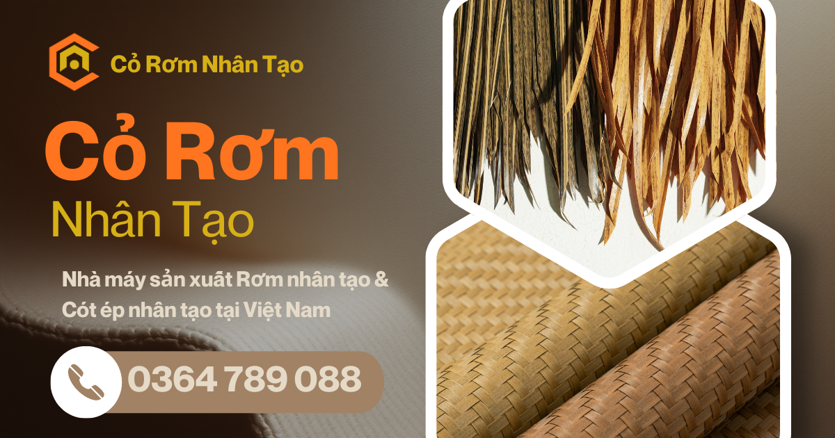 Cỏ rơm nhân tạo