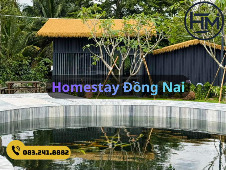 [Long Khánh Quê Em] Homestay lợp cỏ rơm vàng chống nóng mái tôn