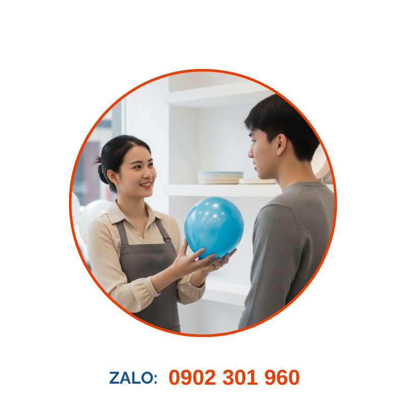 Đơn vị cung cấp bóng bay quảng cáo