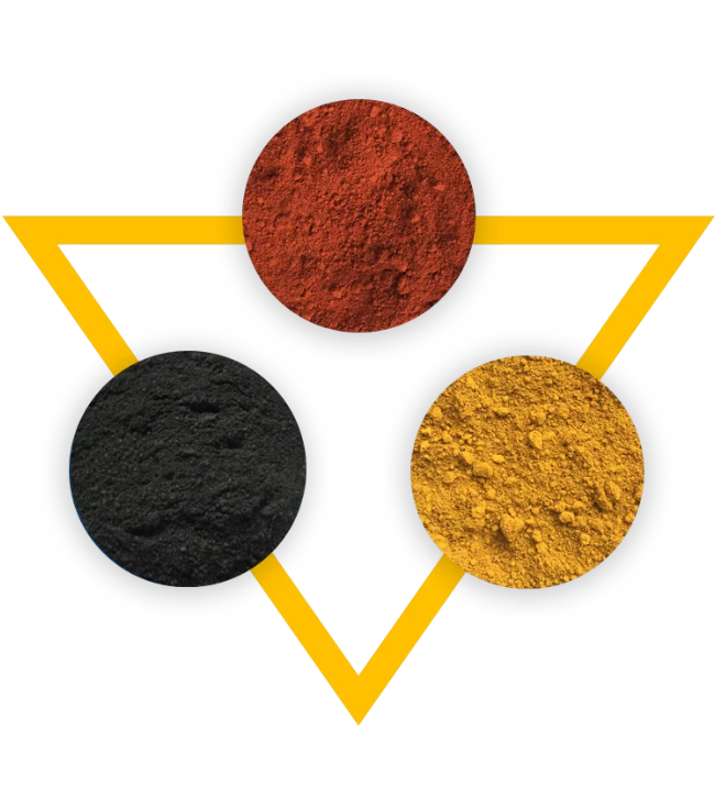 Sản phẩm bột màu Hồng Hà đã được chứng nhận chất lượng theo các tiêu chuẩn cơ sở, các chỉ tiêu kỹ thuật