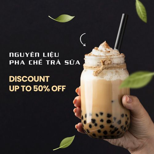 Nguyên liệu pha chế trà sữa