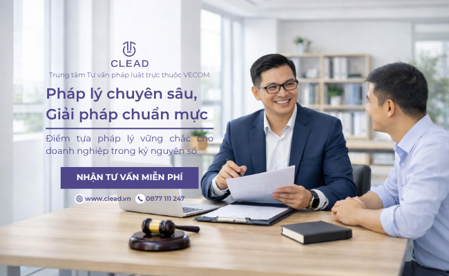 trung tâm tư vấn pháp luật CLEAD trực thuộc Hiệp hội Thương mại điện tử Việt Nam