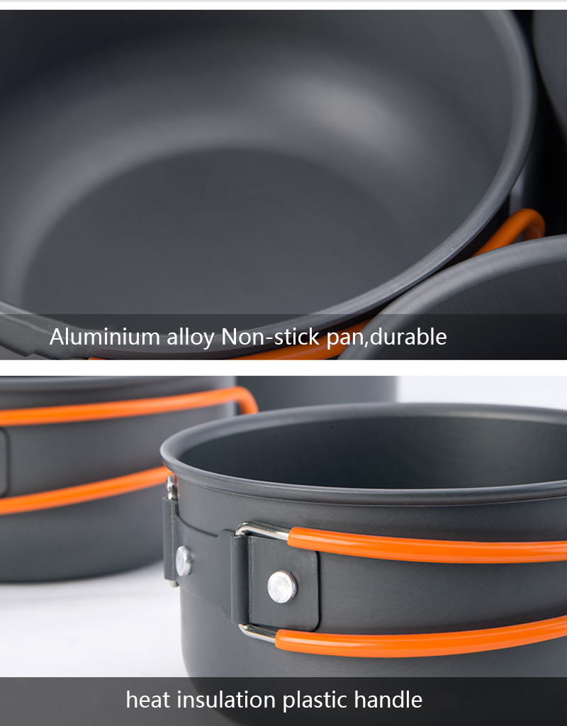 Bộ nồi du lịch Naturehike NH18T018-G 
