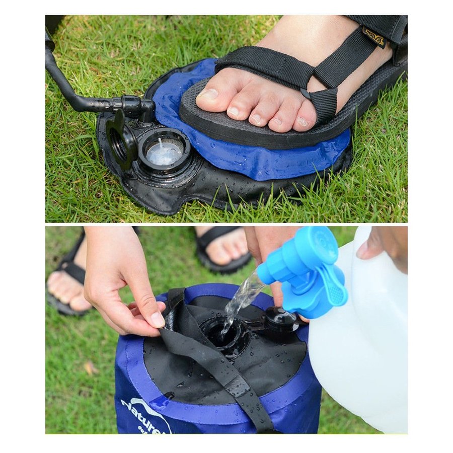 Bộ vòi tắm túi nước dã ngoại NatureHike NH17L101-D