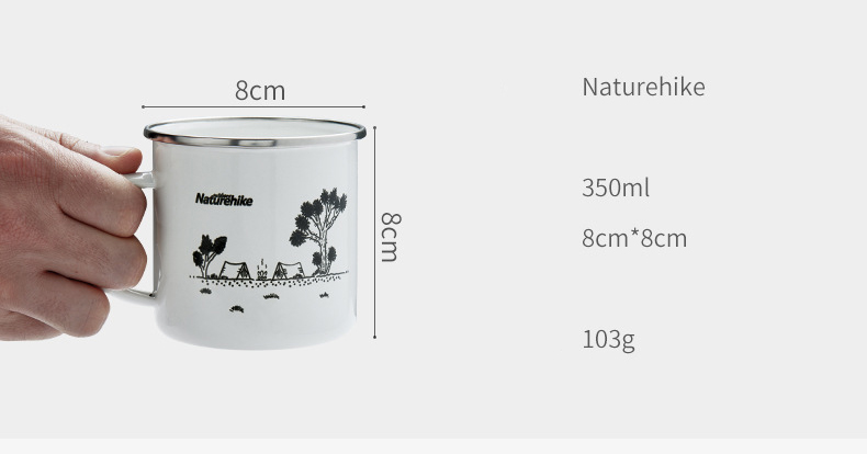 cốc nước du lịch NatureHike NatureHike NH17M001-B-4