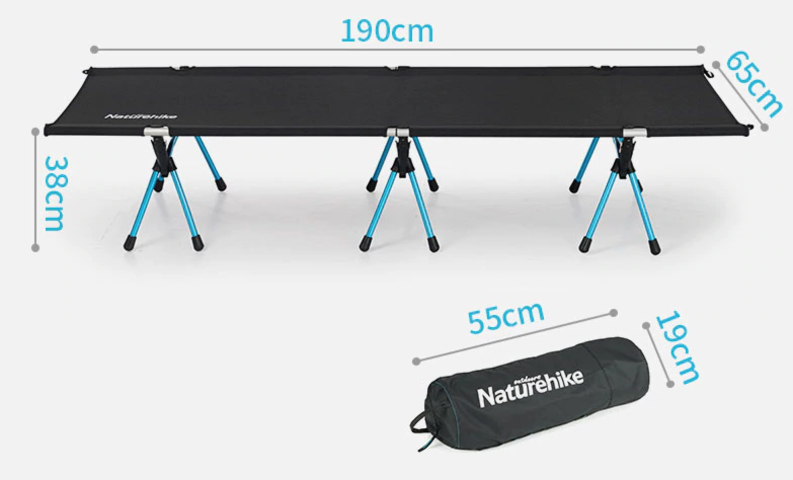 giường gấp du lịch NatureHike NH17X008-C-3