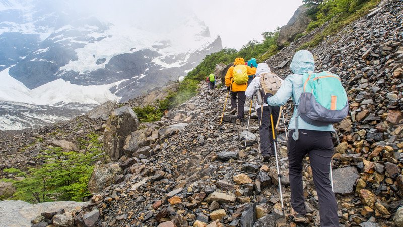 chuẩn bị đi Trekking