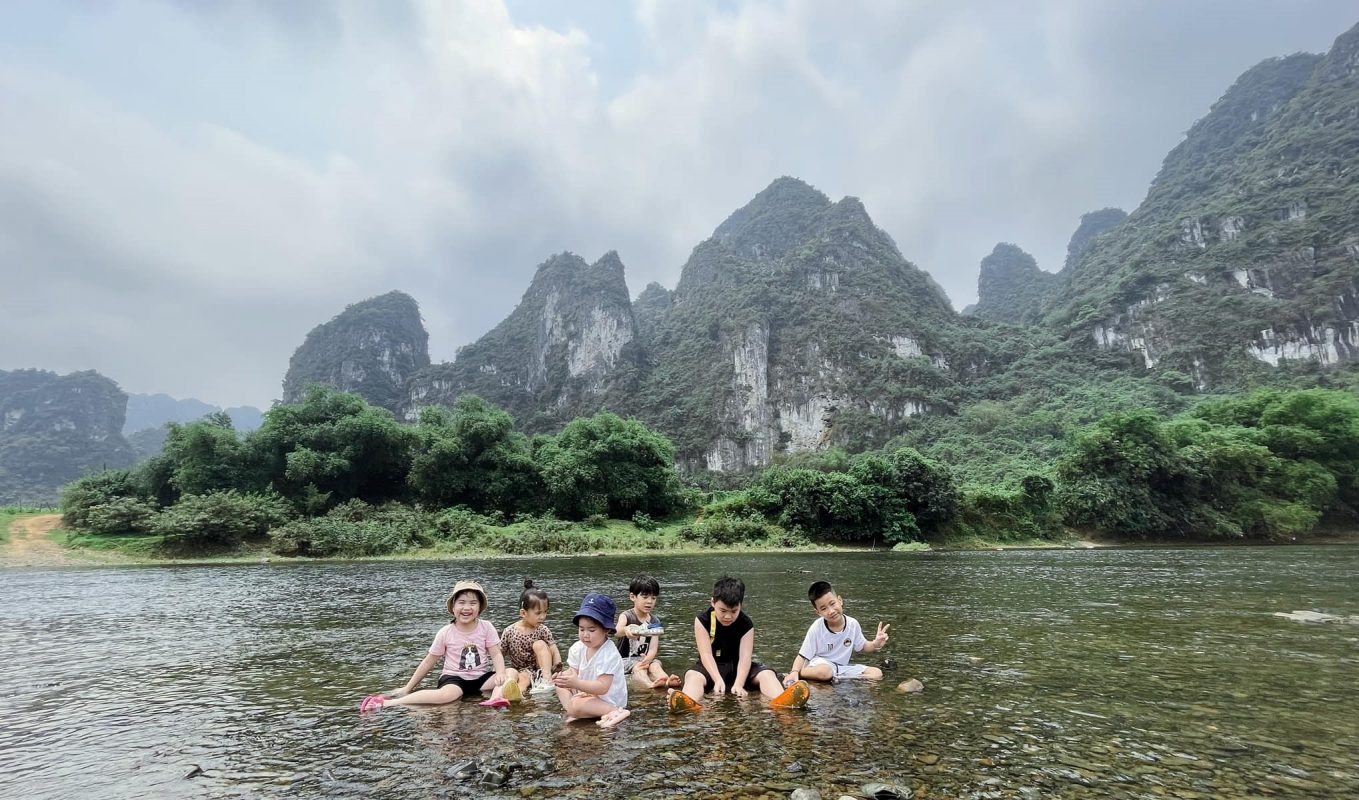 đi cắm trại mùa hè