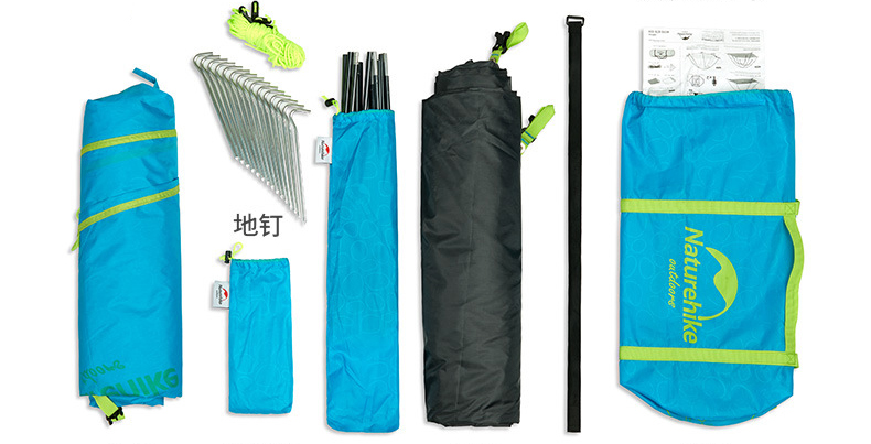 lều cắm trại 2 người NatureHike NH15Z003-P-12