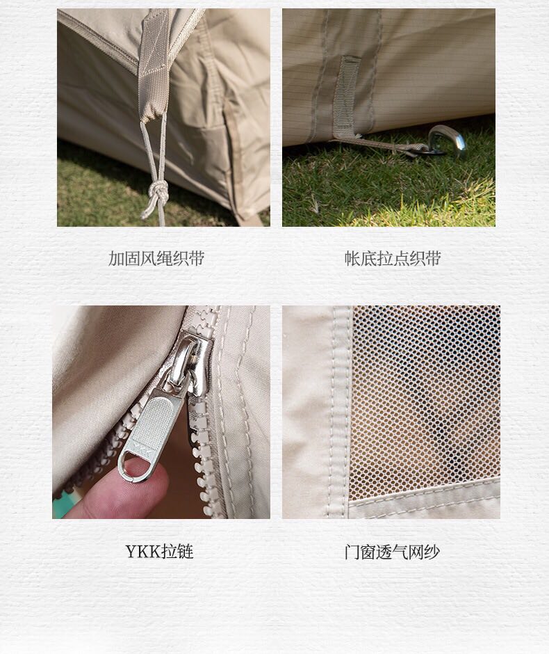 Lều dã ngoại glamping 2 người NatureHike NH20ZP003