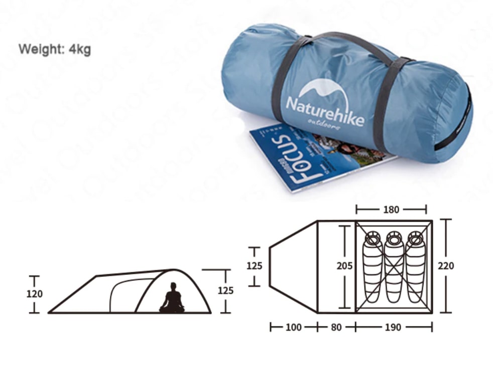 leu du lich NatureHike NH19G001-Y-4
