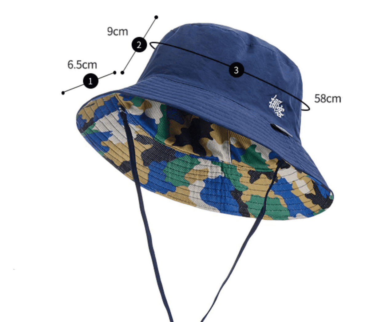 mũ tai bèo vành rộng NatureHike NH12M013-Z-2