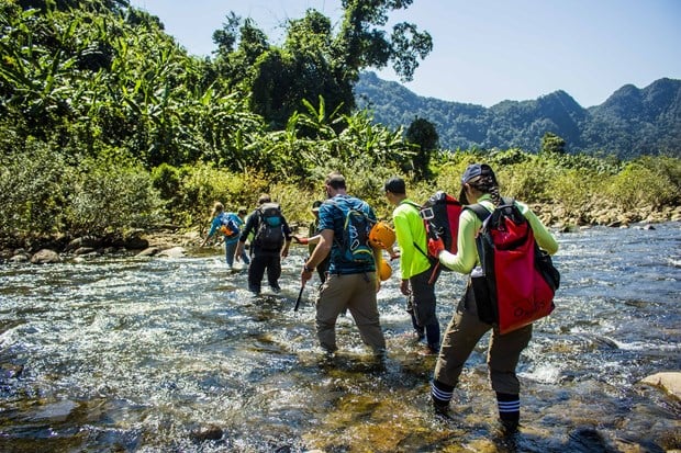 chuẩn bị đi Trekking