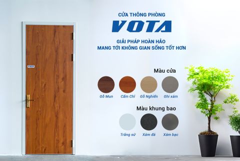 Cửa thông phòng VOTA – Giải pháp hoàn hảo mang tới không gian sống tốt hơn