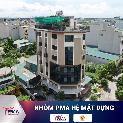 Nhôm PMA hệ mặt dựng