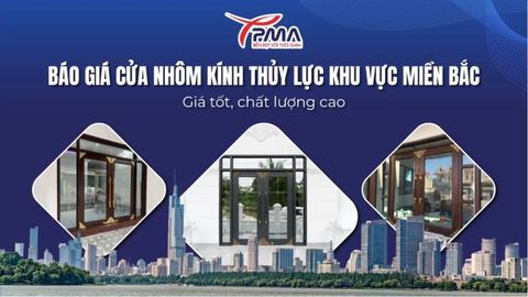 Báo giá cửa nhôm kính thủy lực khu vực miền Bắc - Giá tốt, chất lượng cao