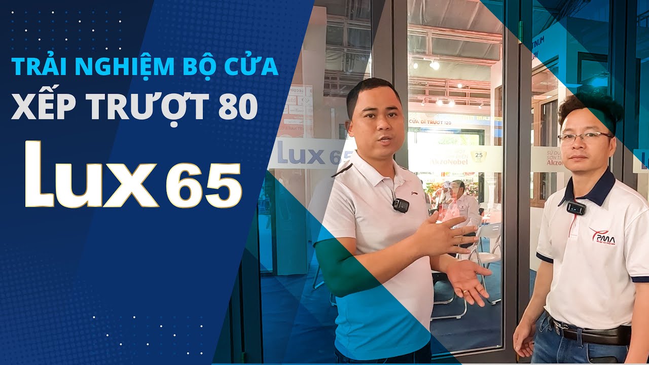 CỬA XẾP TRƯỢT 80 LUX65 – XU HƯỚNG THIẾT KẾ NỘI THẤT THÔNG MINH