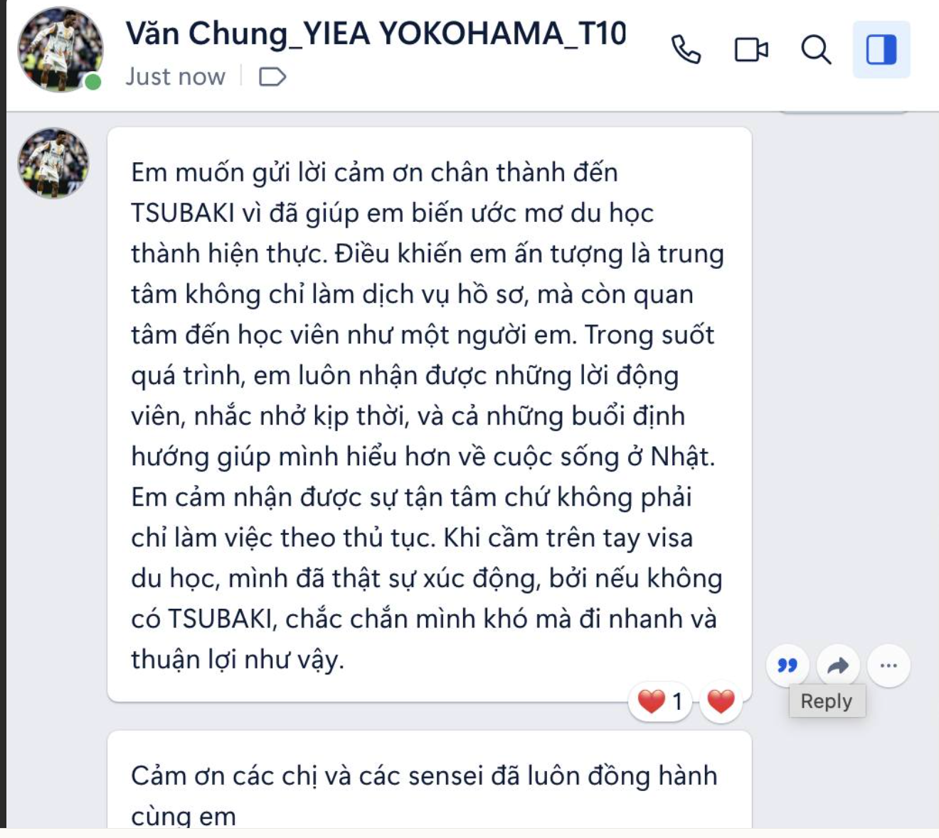 Những trải nghiệm thực tế từ
Học viên của chúng tôi
