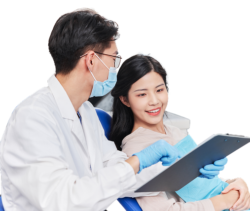 Bác sĩ khám cho bệnh nhân