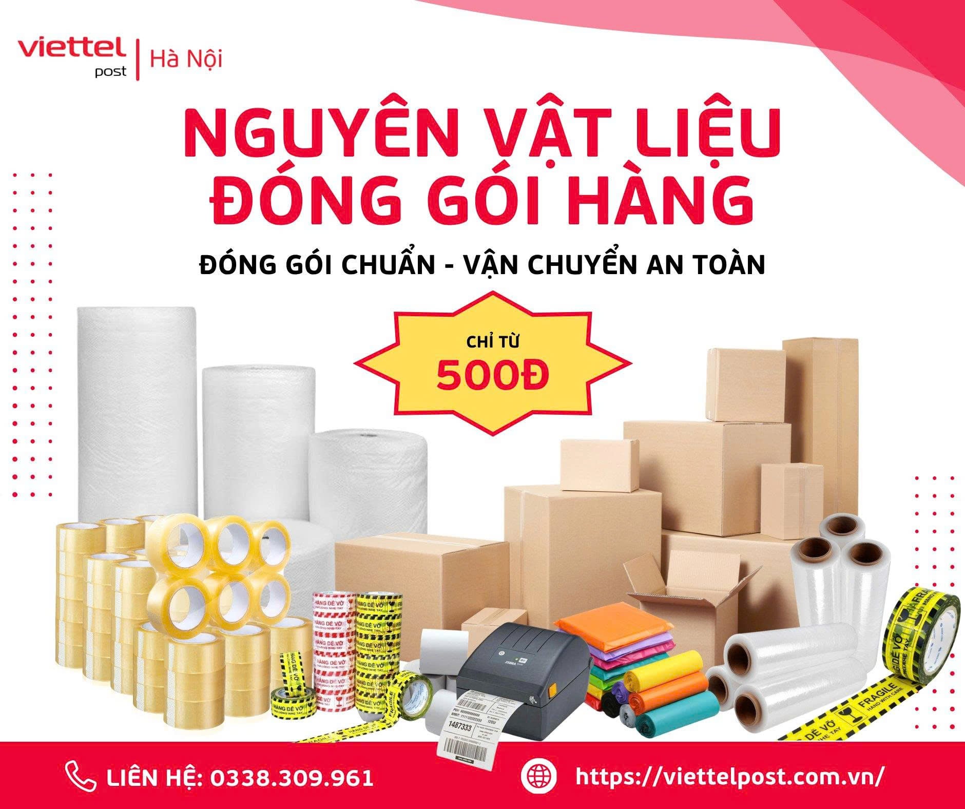 Nguyên vật liệu đóng gói hàng