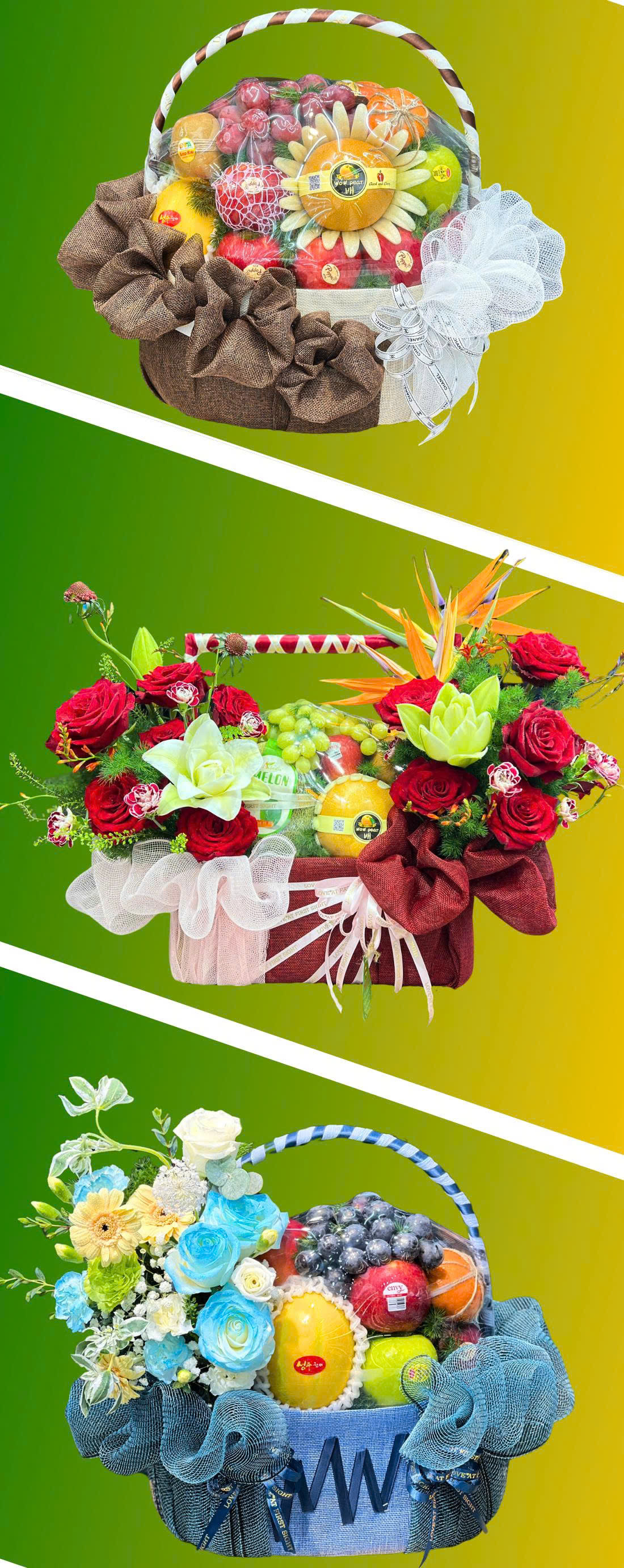 GIỎ HOA TRÁI CÂY