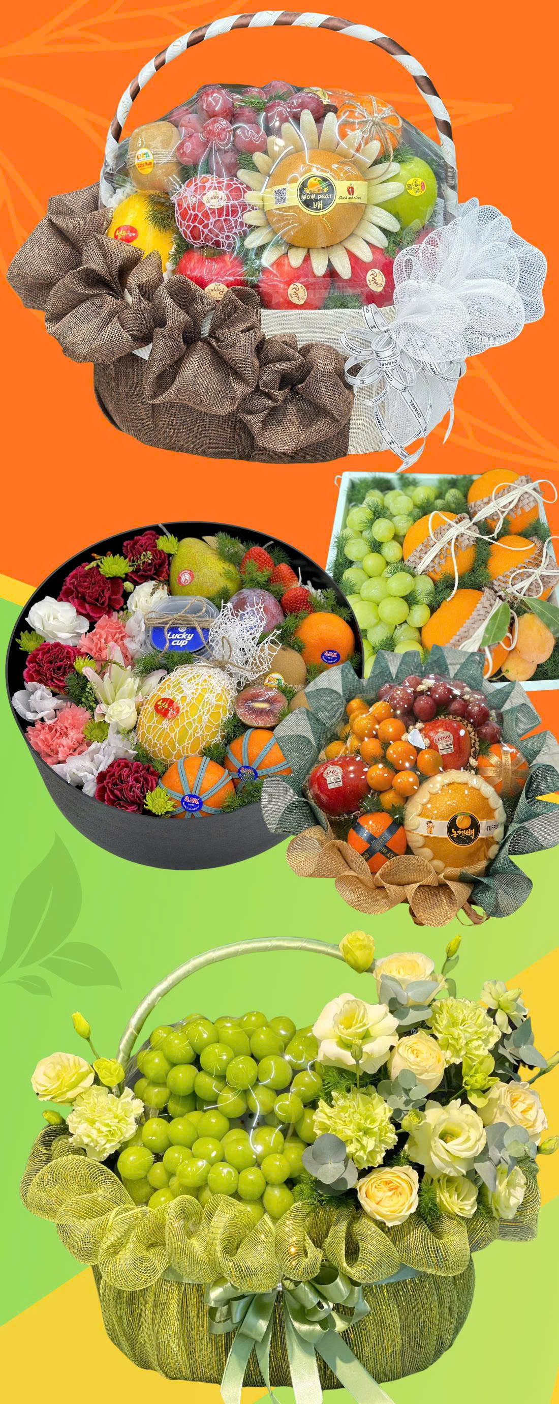 GIỎ TRÁI CÂY CAO CẤP