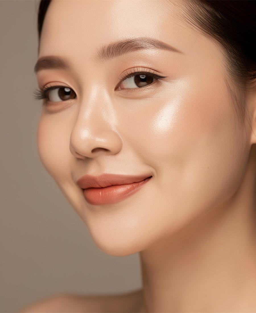 Làn da sau liệu trình chăm sóc Lumiere