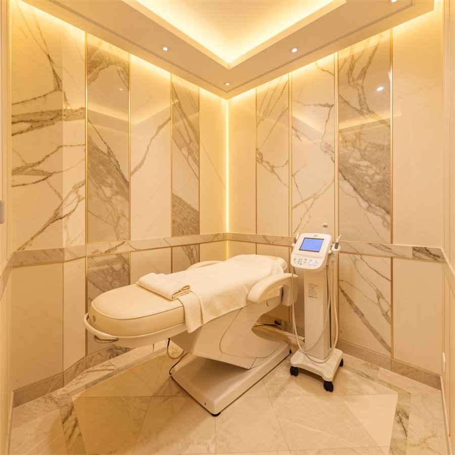 Không gian trị liệu ánh sáng ấm