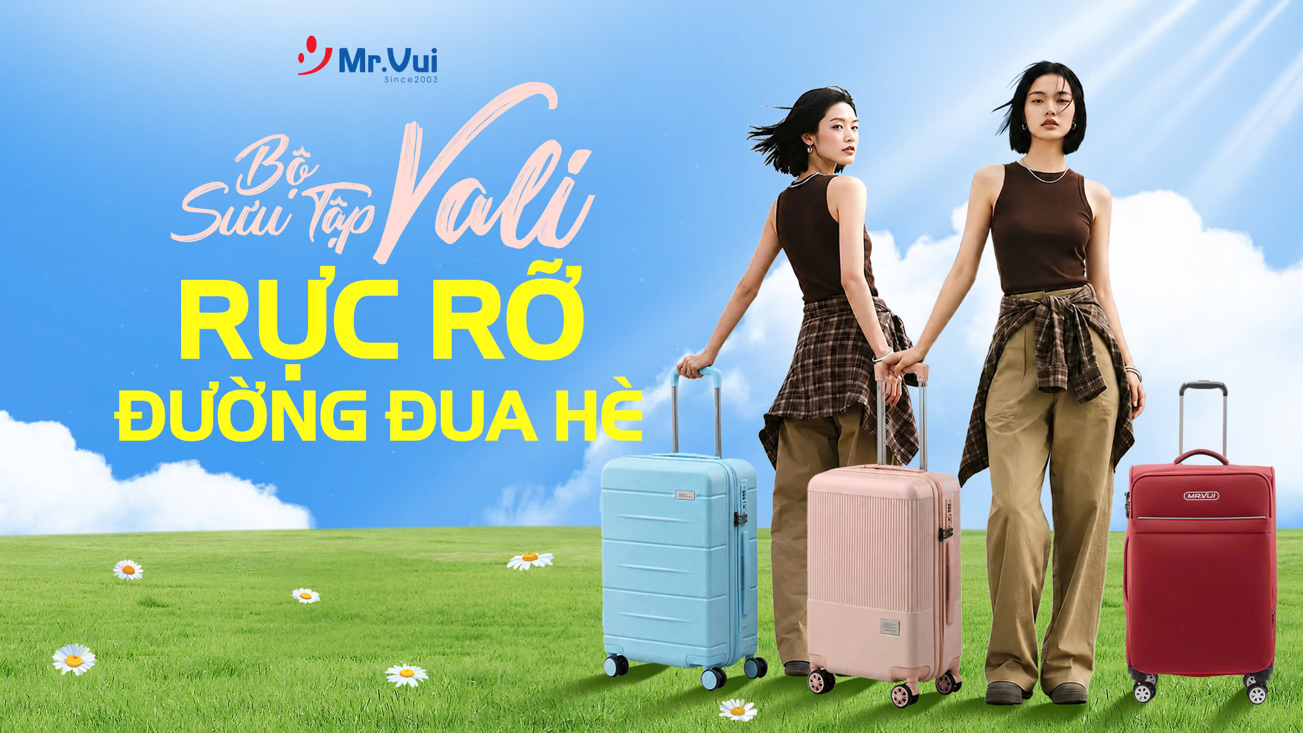 Xách Vali đi muôn nơi