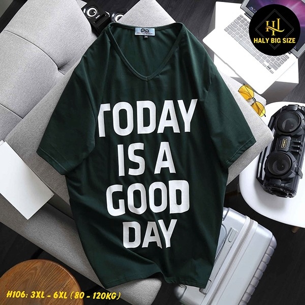 Chọn áo thun cổ tim cho nam mập