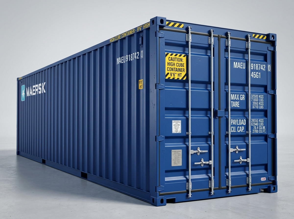 Container 40 feet HC cao xuat khau