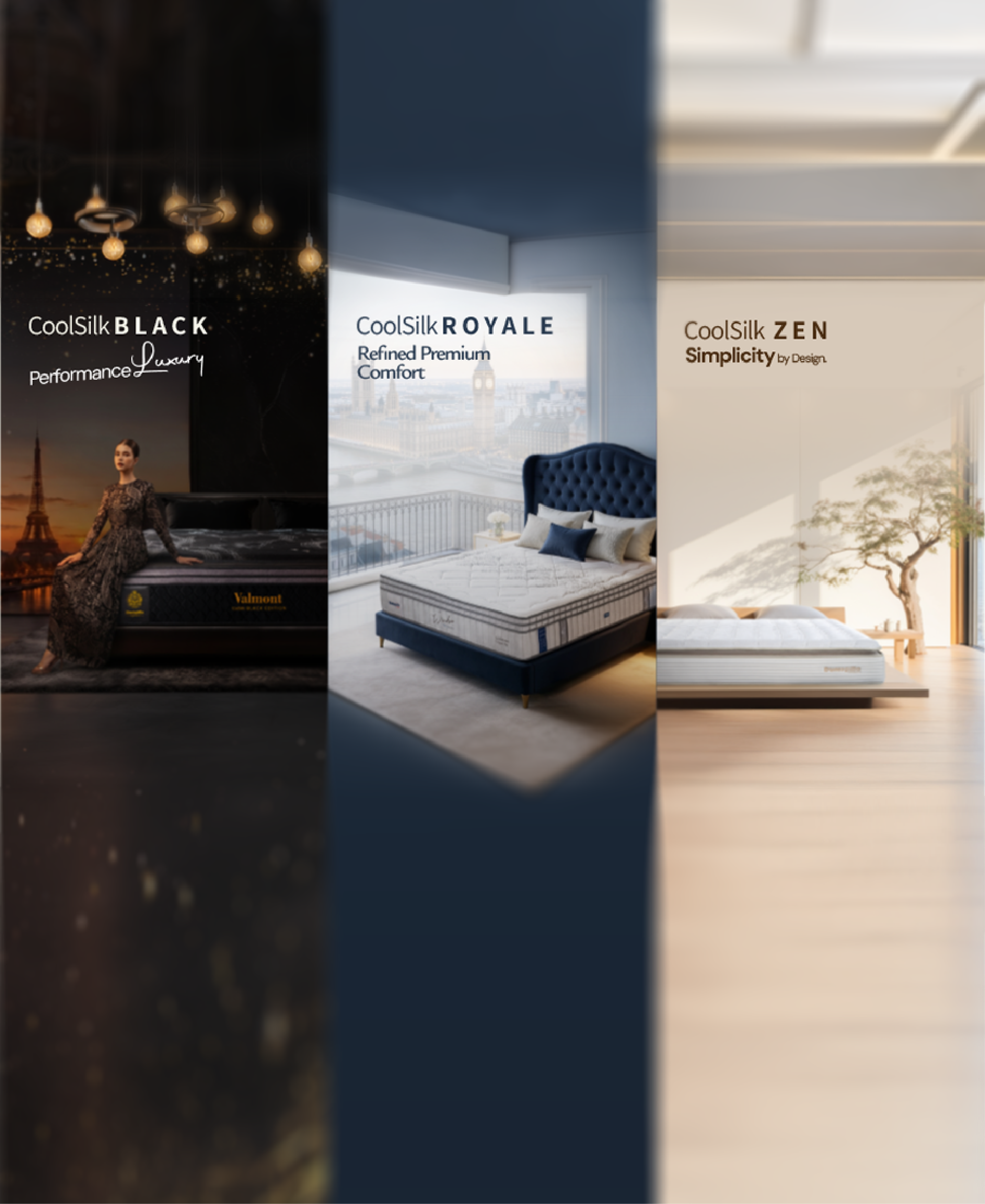 CoolSilk Comfort Collection