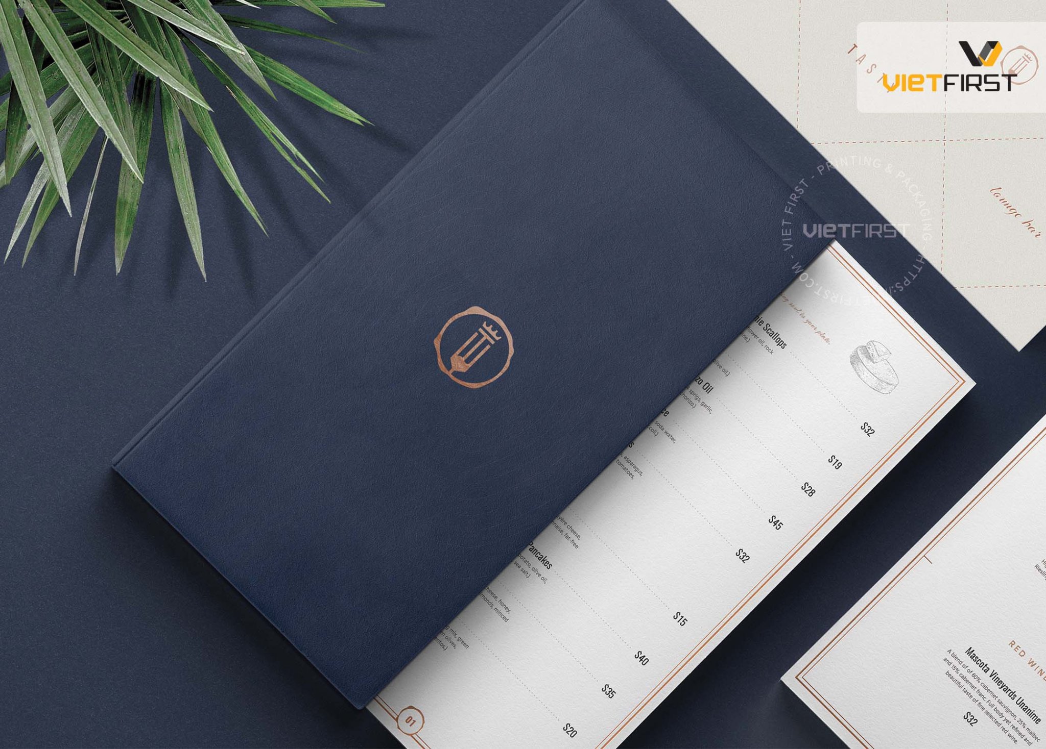 các loại menu có trên thị trường