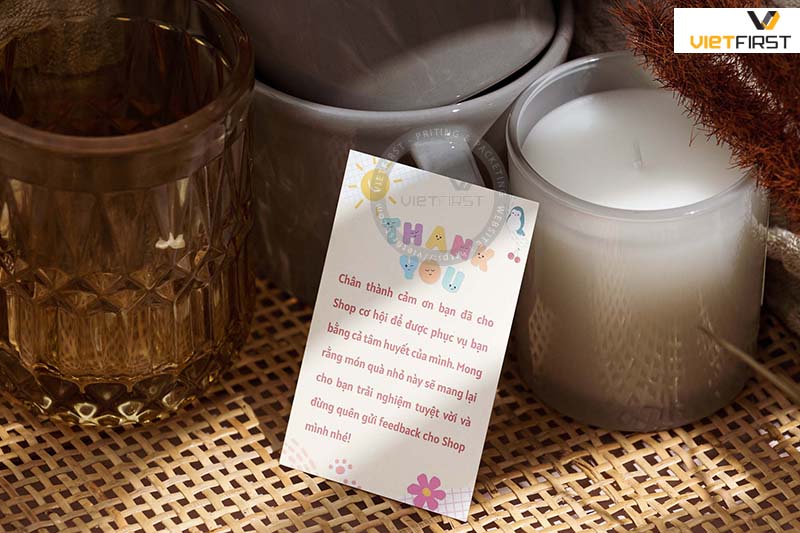 thiệp cảm ơn khách hàng