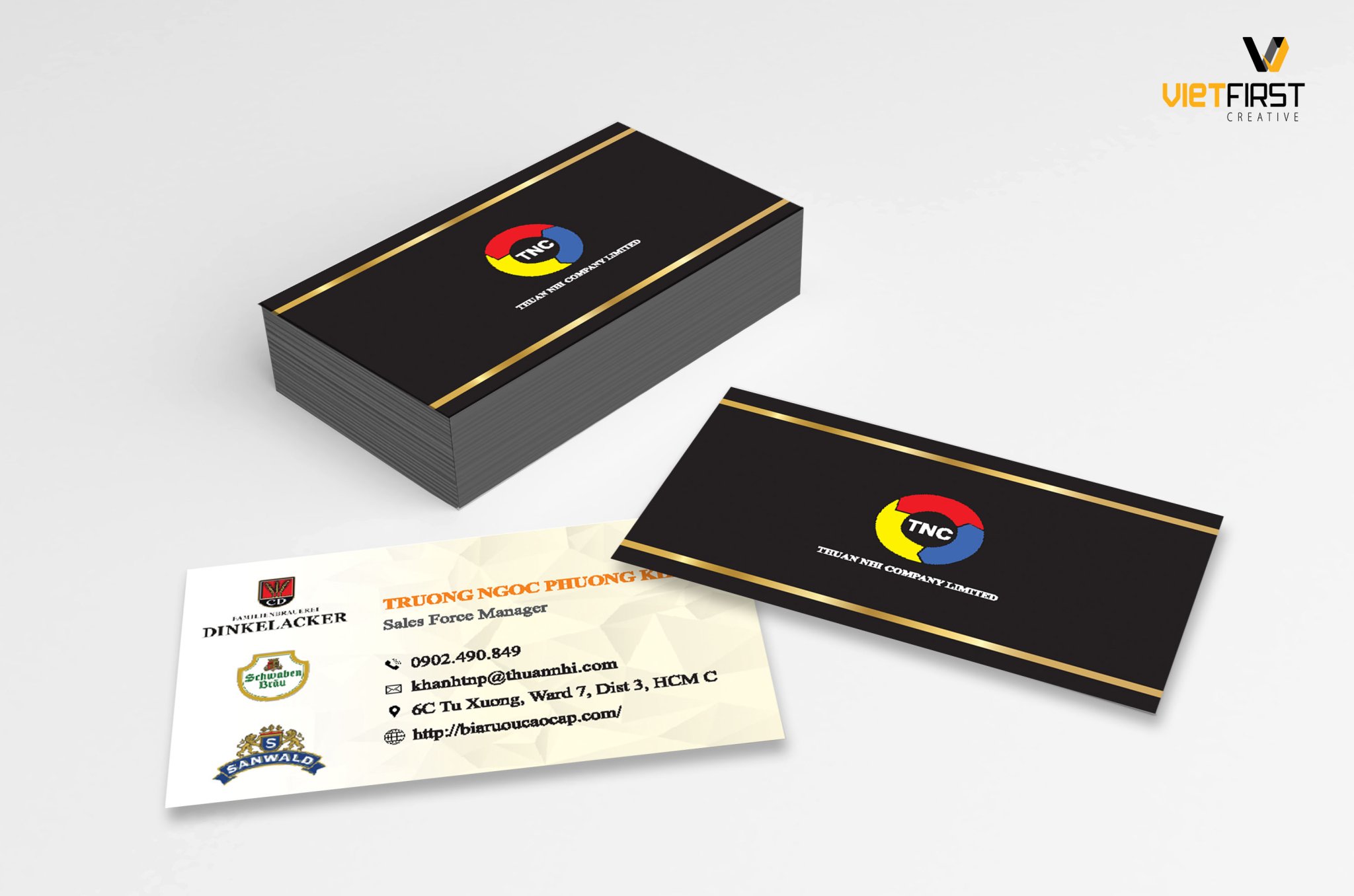 thiết kế Name card