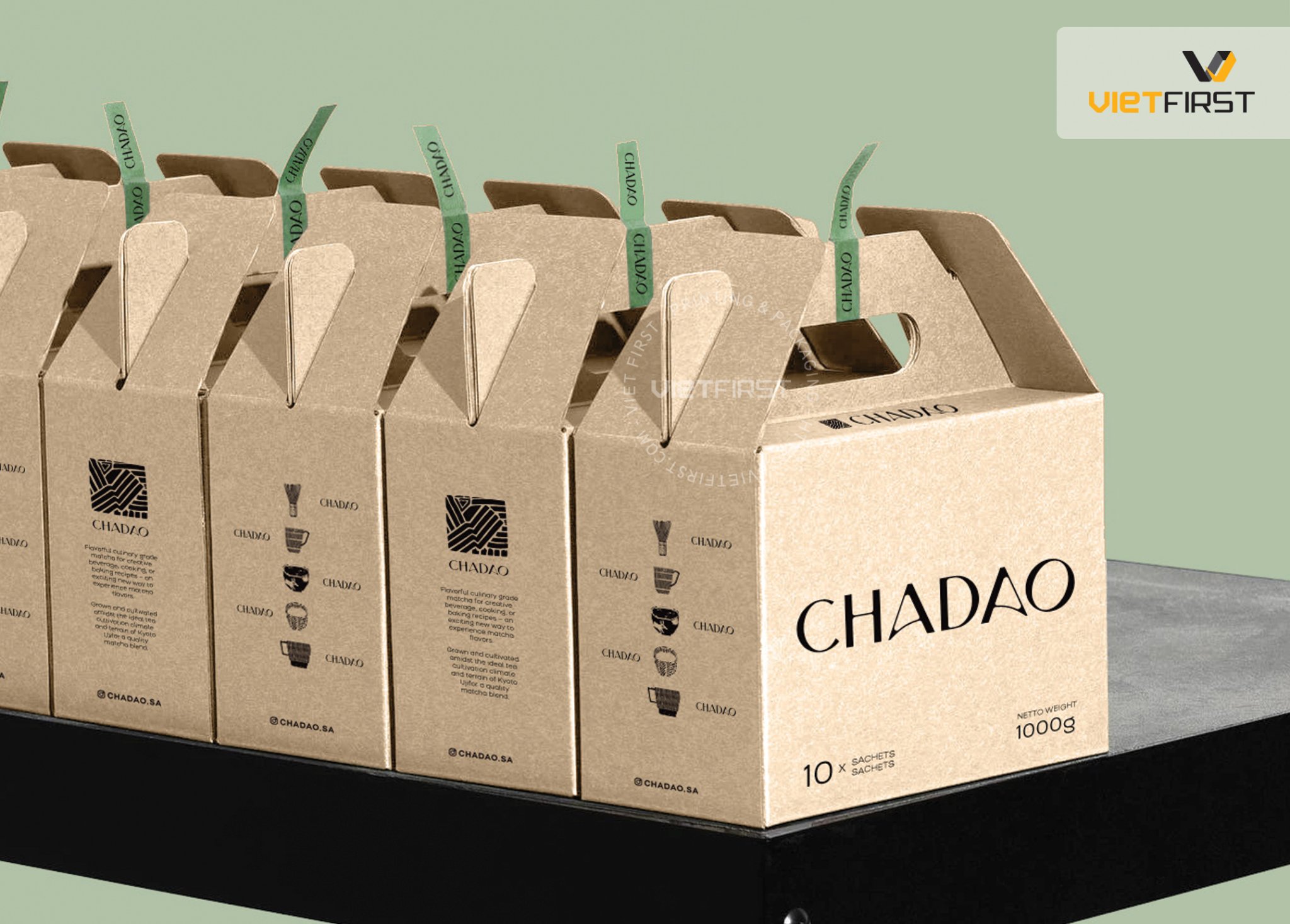 hộp giấy có quai xách