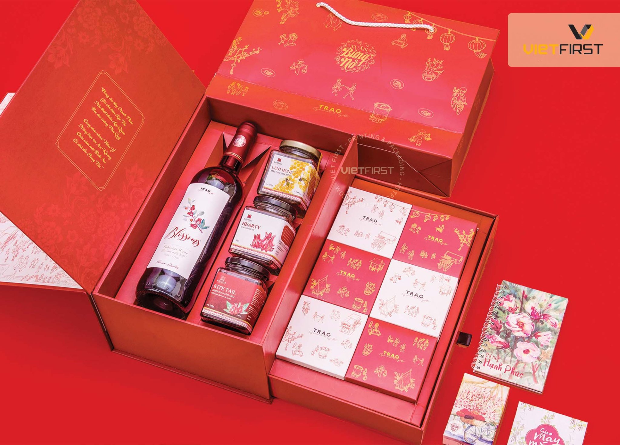 hộp rượu tết