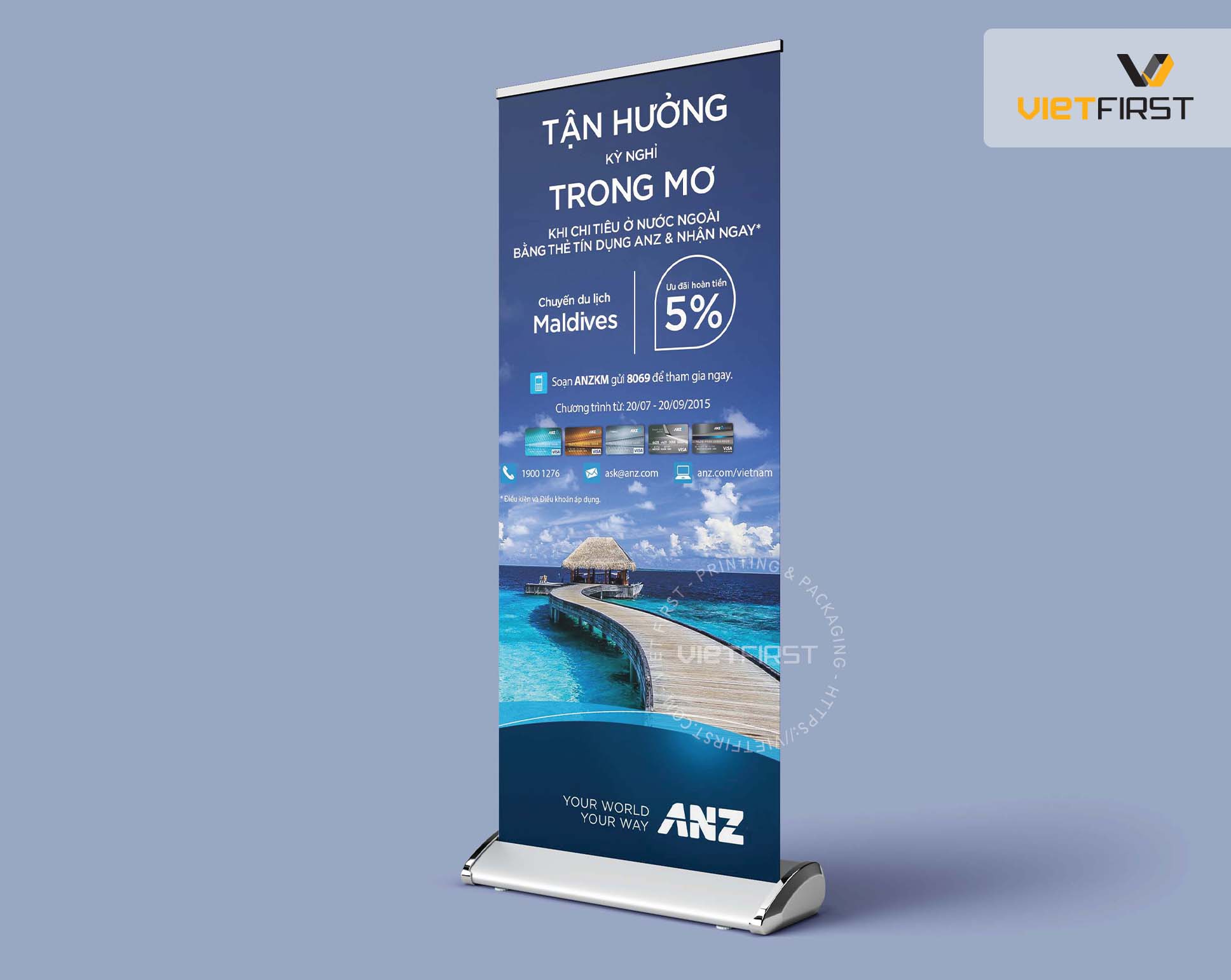 kích thước standee