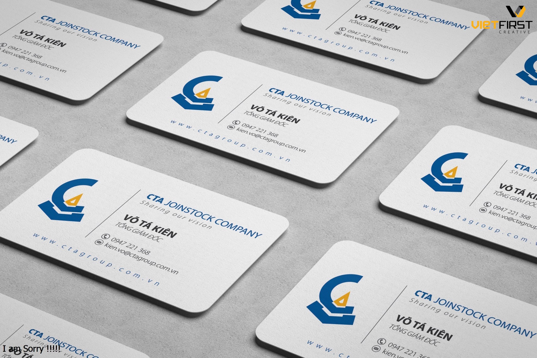 thiết kế Name card
