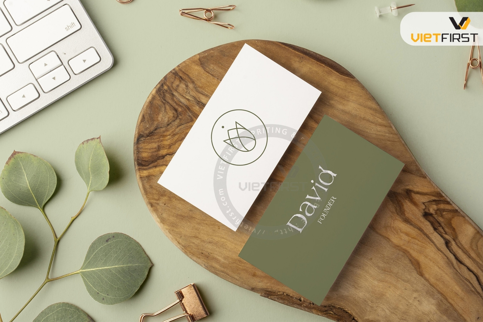 in name card 