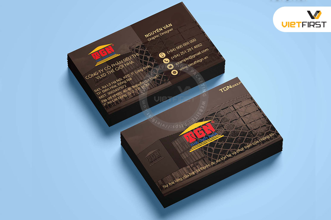 name card phổ thông