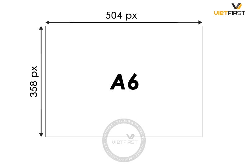 Kích thước giấy A6