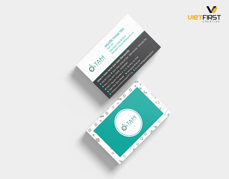 thiết kế Name card
