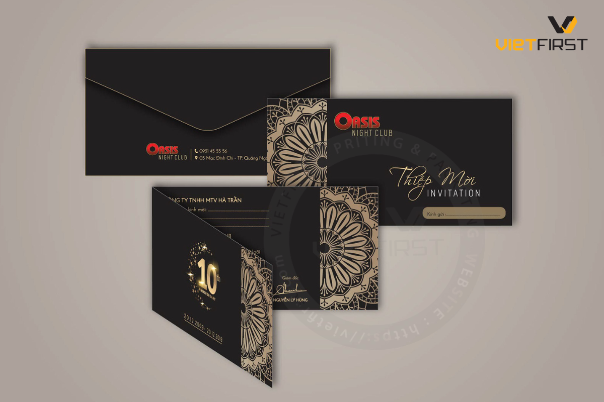 Thiệp mời sự kiện