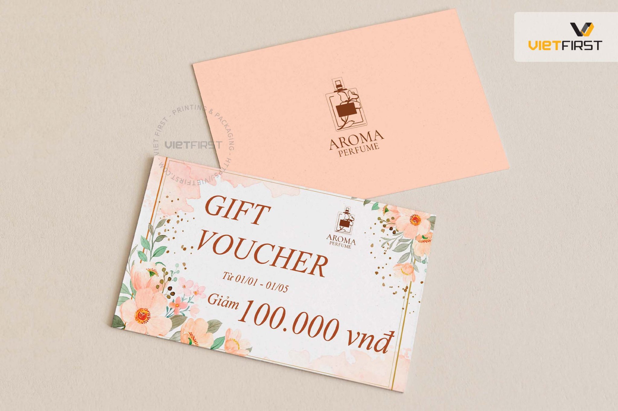 Voucher thiết kế độc đáo