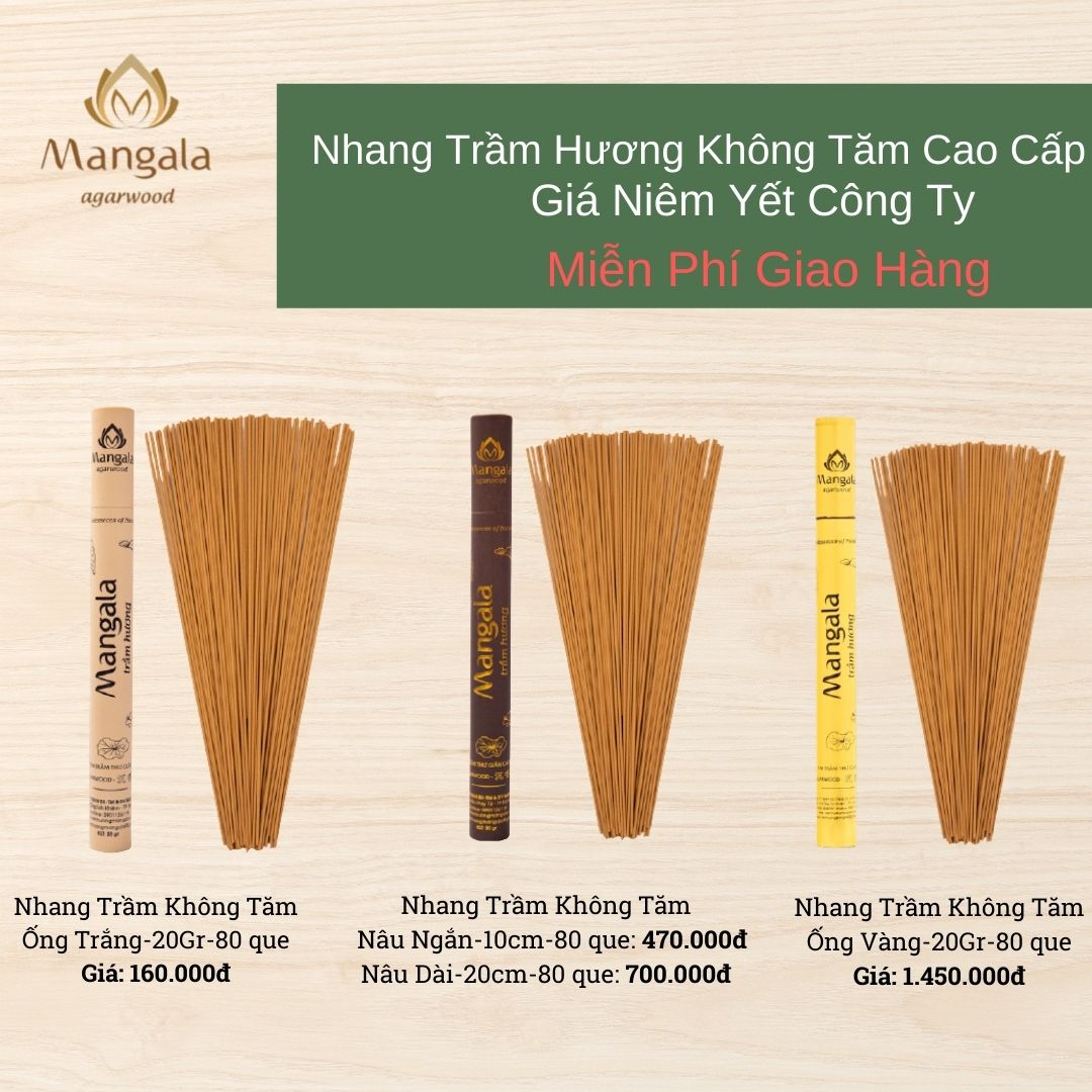 Nhang Nụ Trầm Hương tại Quảng Ngãi không chứa các hóa chất độc hại, đảo bảo sức khỏe người dùng.