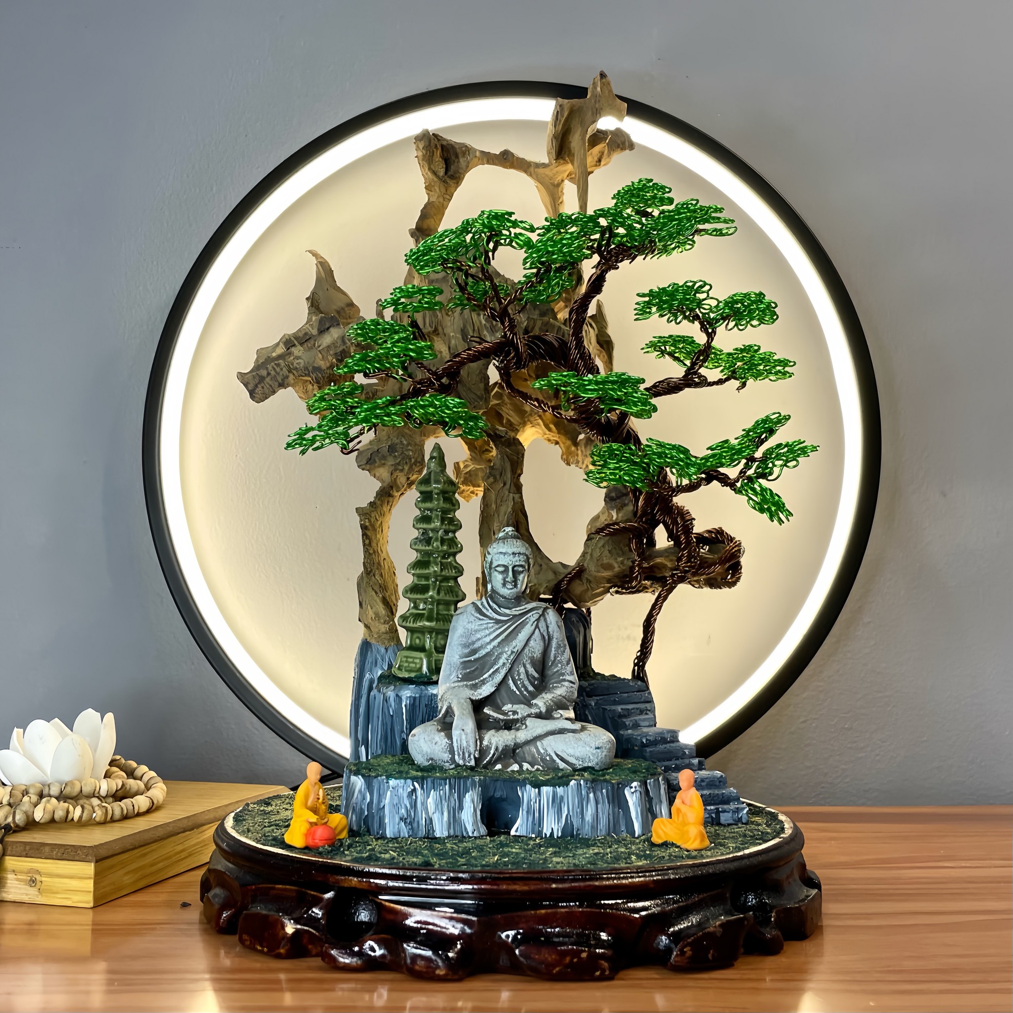 Trầm hương cảnh chưng phong thủy giúp tăng vượng khí cho không gian sống