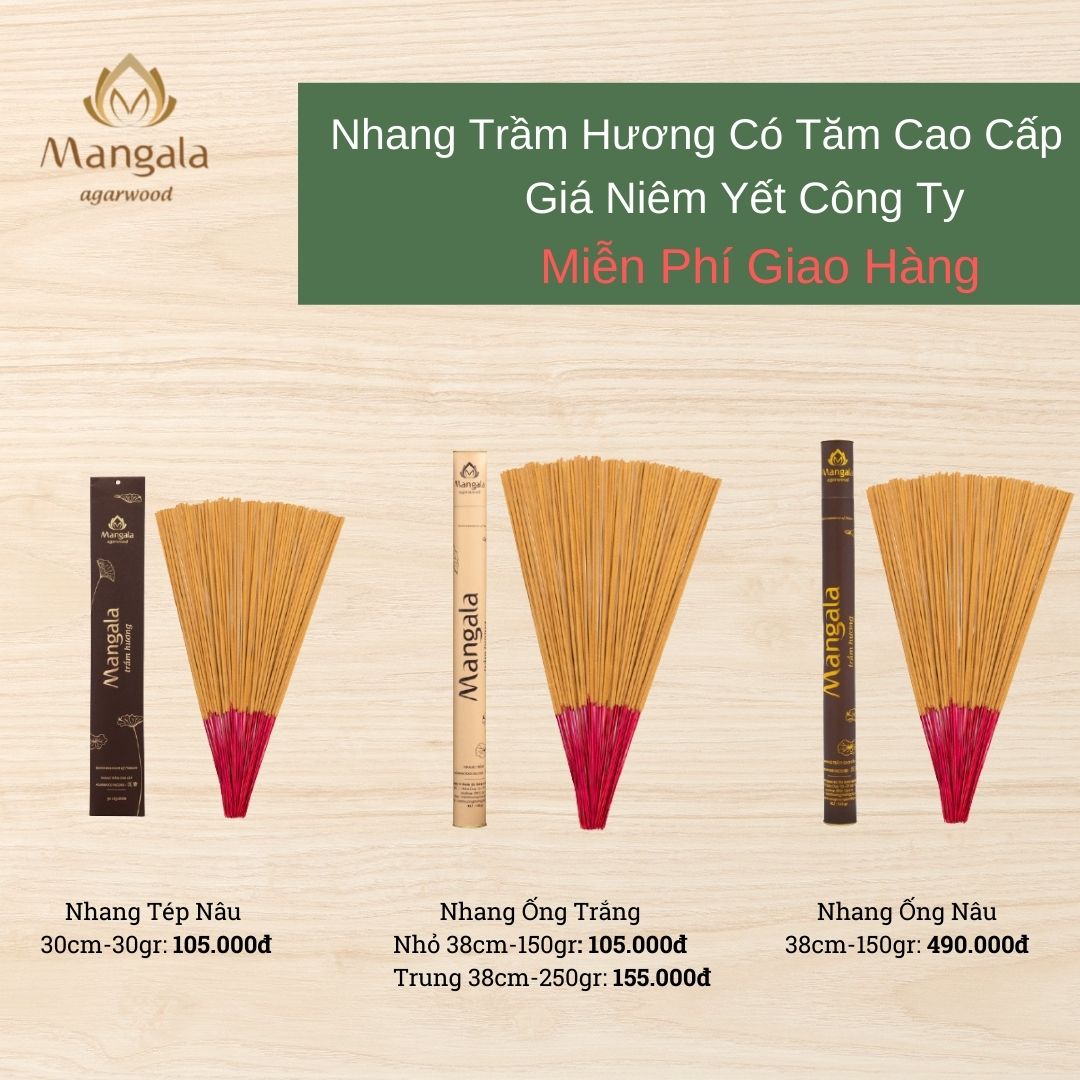 Giá Nhang trầm hương cao Cấp Mangala