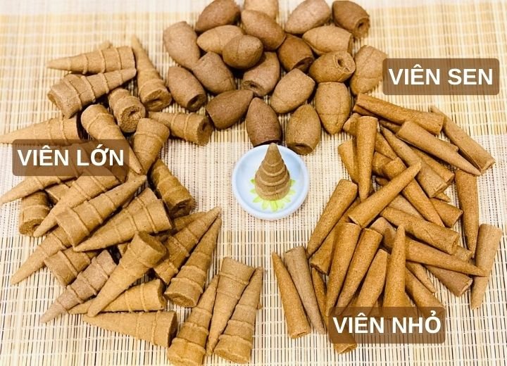 Các loại Nụ Trầm Hương đuổi muỗi của Phúc Linh