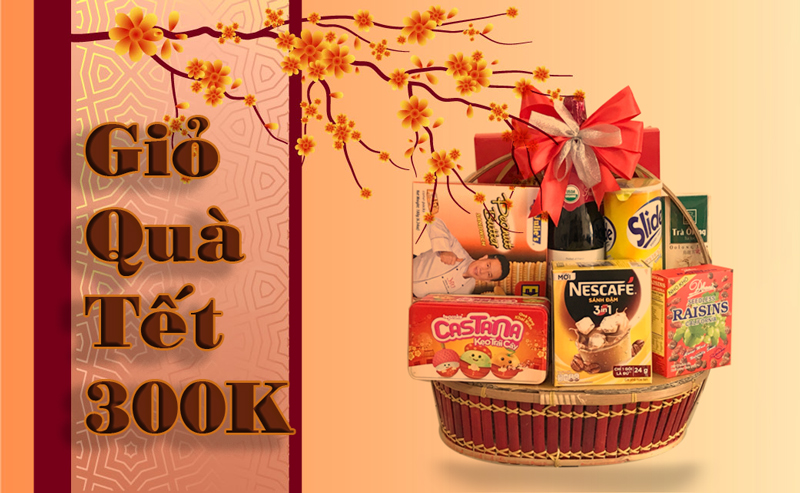 Giỏ quà Tết 300k có gì cuốn hút Tại sao nó lại được nhiều người mua đến vậy và giỏ quà này sẽ phụ thuộc với những đối tượng như thế nào